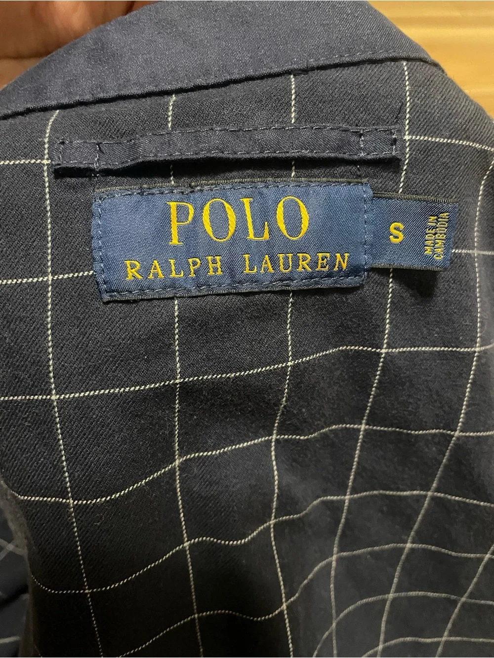 Polo by Ralph Lauren Navy Zip-Front Bomber Jacket